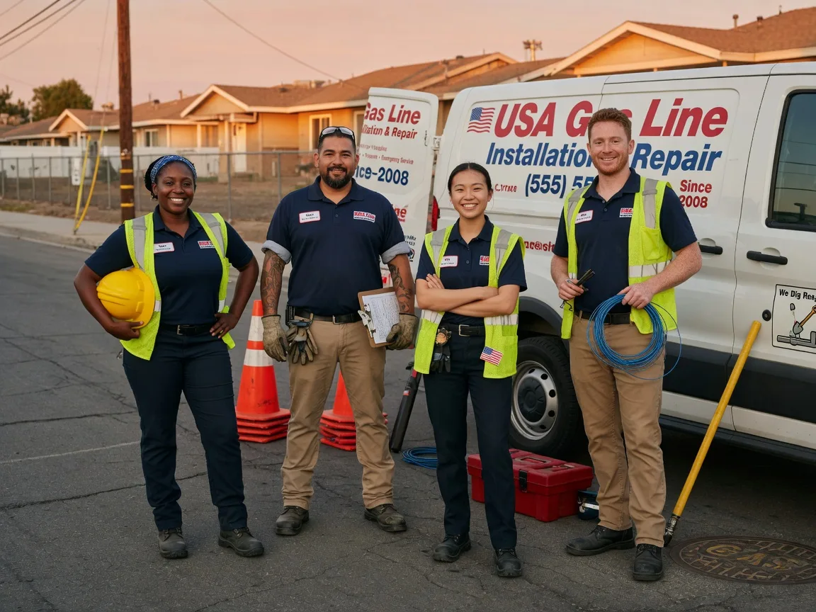 Gas Line Installation company in Beaman, IA